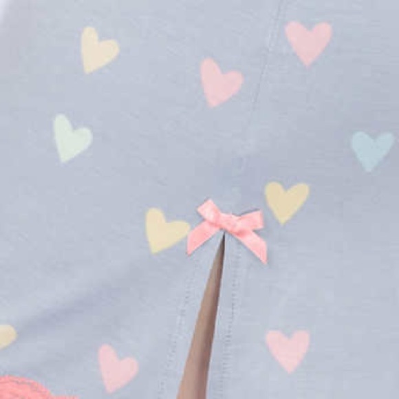 New Honeydew Ladies Sleep Lounge Dress Hearts Sleepdress - Picture 4 of 15